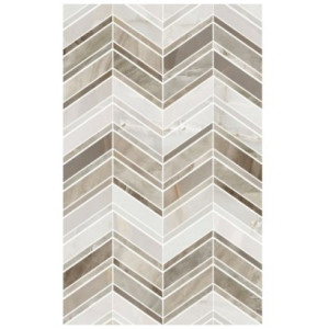 Декор Шахты Аника бежевый 01 25х40 (13 шт) 010300000189