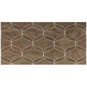 Декор Vitra Ethereal Геометрический Коричневый Глянцевый 30х60 K92794300001VTE0