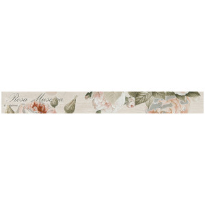 Бордюр Gracia Ceramica Garden Rose beige 01 6,5х60