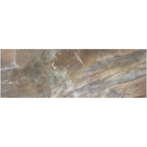 Керамическая плитка Laparet Rich настенная коричневый 25х75