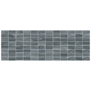Декор Laparet Zen мозаичный чёрный MM60068 20х60