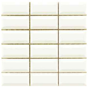 Керамическая плитка Vitra Metro Tiles Кремовый Глянцевый 5х10 K53247240001VTE0