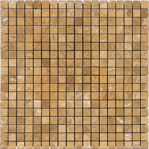 Мозаика MiR mosaic Natural Adriatica Мрамор оранжевый, коричневый 7M097-15P