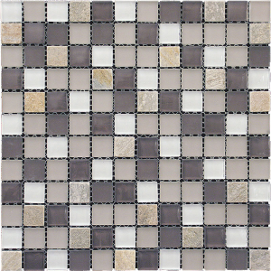 Мозаика MiR mosaic Natural Kobe Стекло, Кварц KBE-07