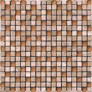 Мозаика MiR mosaic Natural Pastel Стекло, Мрамор 4PST-013