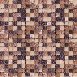Мозаика MiR mosaic Natural Pastel Стекло, Мрамор PST-014