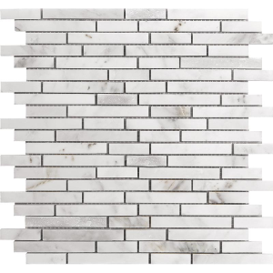 Мозаика MiR mosaic Natural S-line Мрамор белый KB-P29