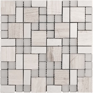 Мозаика MiR mosaic Natural S-line Мрамор серый 8BD-881