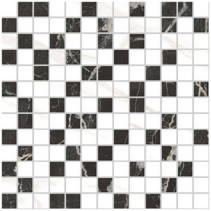 Мозаика Vitra Marmori Сан Лорен Черный Микс (3х3) 29,4х29,4 K9456258LPR1VTE0