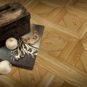 Инженерный модульный паркет Kochanelli Квадро Дуб Пулито 441х441х15 мм