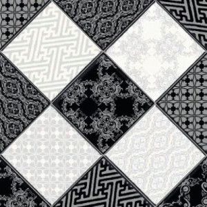 Линолеум Juteks Profi Strong Plus Chess 4 990D (ш.р. 3 м)