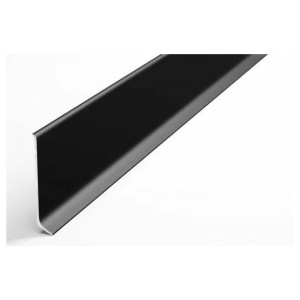 Алюминиевый плинтус Diele ПЛ60 Чёрный 11.2х58.5х2500 мм (пог. м)