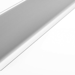 Алюминиевый плинтус Лука Пл 80-501 Серебро 11х80 мм (пог. м)