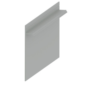 Плинтус Pro Design 323 скрытый Анодированный 12х80 мм (пог. м)