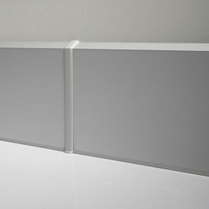 Алюминиевый плинтус Progress Profiles PKISPAA 10х70х3000 мм (пог. м)