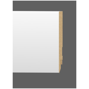 Плинтус Classen Pure Basic Белый 222387 16х90 мм под покраску (пог. м)