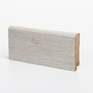 Плинтус Deartio B202-01 Дуб Монте-Карло белый 16х80х2050 мм (пог. м)