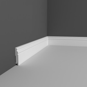 Плинтус Deartio P5.100.18 Белый под покраску 18х100х2070 мм (пог. м)