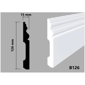 Плинтус HiWood B126 16х126х2000 мм