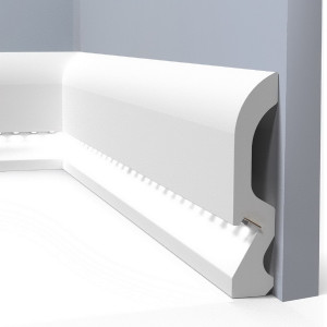 Плинтус HiWood LB98 под подсветку 19,5х98х2000 мм