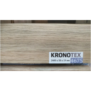 Плинтус Kronotex  4675 Дуб Маттерхорн рубин 19x58 мм (пог. м)