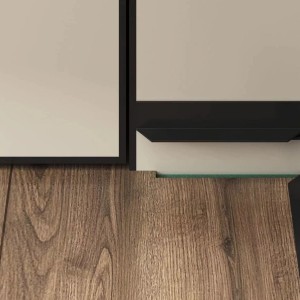 Плинтус Laconistiq Micro L MAX щелевой Золотой анодированный 16,2х35,6х4,9х2450 мм 