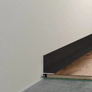 Плинтус Laconistiq Micro L щелевой Золотой анодированный 16,2х25,8х5х2450 мм 