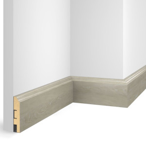 Плинтус МДФ CoSca Artiva EP07 Дуб Светлый 16х80х2400 мм (пог. м)