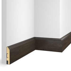 Плинтус МДФ CoSca Artiva EP07 Дуб Тёмный 16х80х2400 мм (пог. м)