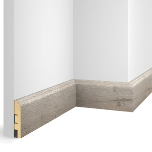 Плинтус МДФ CoSca Artiva WP07 Дуб Бархатный 16х80х2400 мм (пог. м)