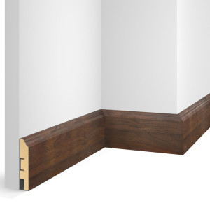 Плинтус МДФ CoSca Artiva WP07 Дуб Барон Тёмный 16х80х2400 мм (пог. м)