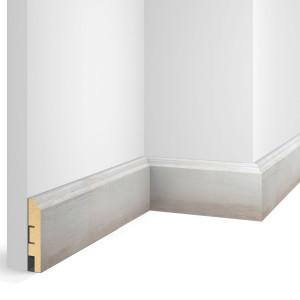 Плинтус МДФ CoSca Artiva WP07 Дуб Кремовый 16х80х2400 мм (пог. м)