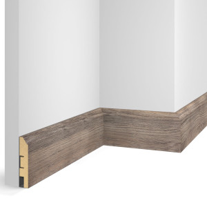 Плинтус МДФ CoSca Artiva WP07 Дуб Лацио 16х80х2400 мм (пог. м)