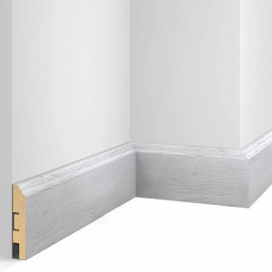 Плинтус МДФ CoSca Artiva WP07 Дуб Серый 16х80х2400 мм (пог. м)