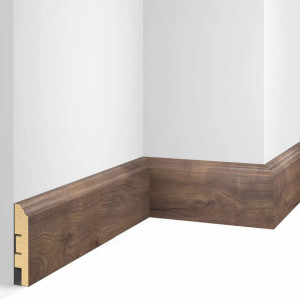 Плинтус МДФ CoSca Artiva WP07 Дуб Старинный Натуральный 16х80х2400 мм (пог. м)