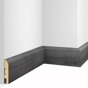 Плинтус МДФ CoSca Artiva WP07 Ясень Дымчатый 16х80х2400 мм (пог. м)