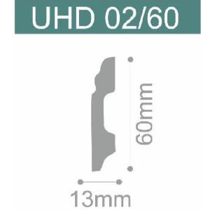 Плинтус напольный Solid UHD 02/60 13х60х2000 мм (пог. м)