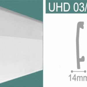 Плинтус напольный Solid UHD 03/70C 14х70х2000 мм (пог. м)