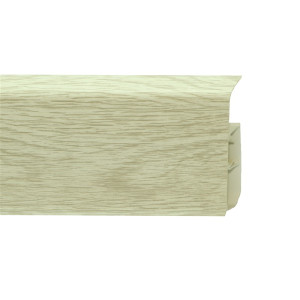 Плинтус пластиковый Royce 323 Дуб Льняной 22х80 мм (пог. м)