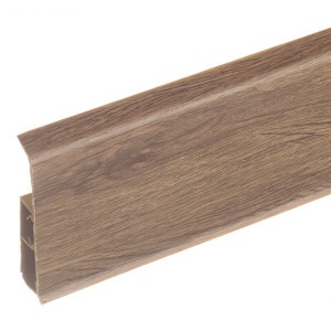 Плинтус пластиковый Wimar Quadro Дуб викторианский 22х100 мм (пог. м)