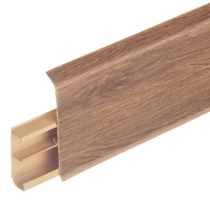 Плинтус пластиковый Wimar Quadro Дуб викторианский 22х100 мм (пог. м)