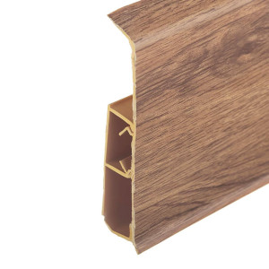 Плинтус пластиковый Wimar Quadro Дуб викторианский 22х100 мм (пог. м)