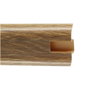 Плинтус пластиковый Winart 804 Дуб викторианский 22х58 мм (пог. м)