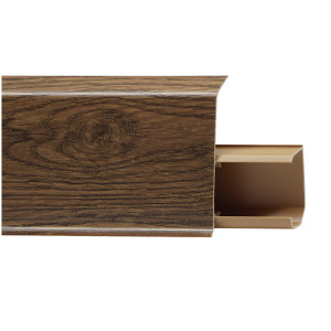 Плинтус пластиковый Winart Tera 712 дуб Борнео 24х72 мм (пог. м)