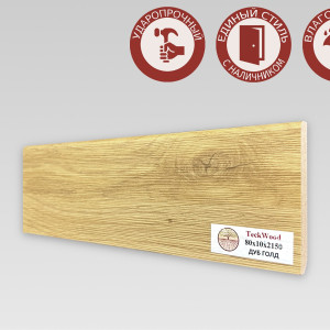 Плинтус TeckWood Дуб Голд 10х80х2150 мм (пог. м)