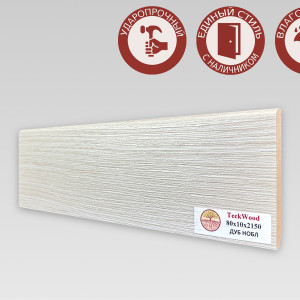 Плинтус TeckWood Дуб Нобл 10х80х2150 мм (пог. м)