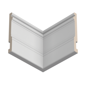 Плинтус Ultrawood Base 0002 W 14х133х2440 мм (пог. м)