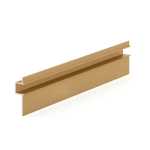 Теневая рейка Laconistiq Classic Св. золото анодированная 8,8х10,7х3000 мм (пог. м) вставка FLEX в комплекте