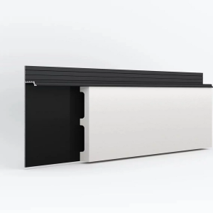 Вставка для скрытого плинтуса из дюрополимера 13х80х2000 мм (пог. м)