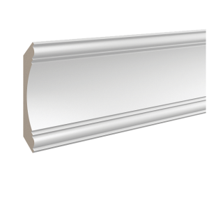 Ultrawood CR 003 карниз белый под покраску 140х140х2440